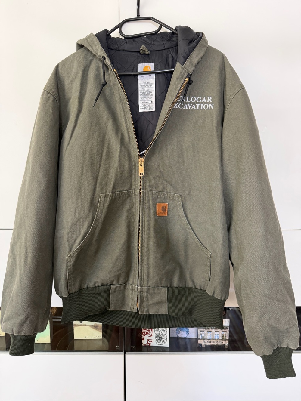 Carhartt Vintage (manufactured in June 2011) J280 in Moss